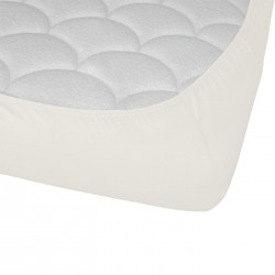 Elastični pamučni čaršav 200x90 bež