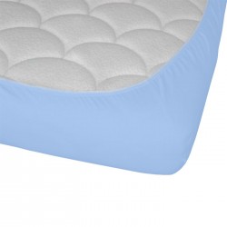 Elastični pamučni čaršav 200x90 plava